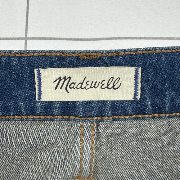 Madewell Jeans Womens 27 Blue Perfect Vintage Haight Wash High Rise Tapered Leg - Picture 4 of 14